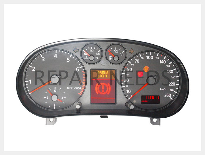 cluster 03 AUDI メーター修理、ABS修理、ECU等のユニット修理！ー株式会社リペアニーズ