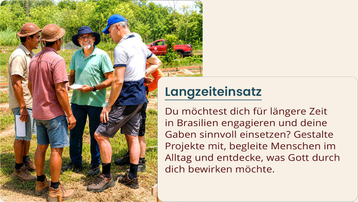 Freiwilligenarbeit Brasilien - Missionar im Langzeiteinsatz im Sertão Brasilien