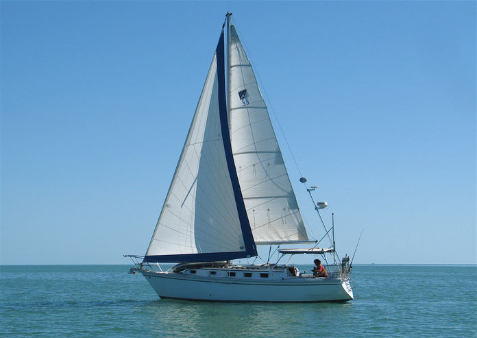 Navegando en el Golfo de Méjico Florida.