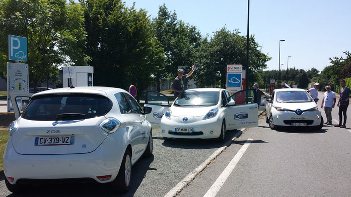 Les concurrents du parcours long du VET en 2015 en charge à Boufferé (photo ASD)