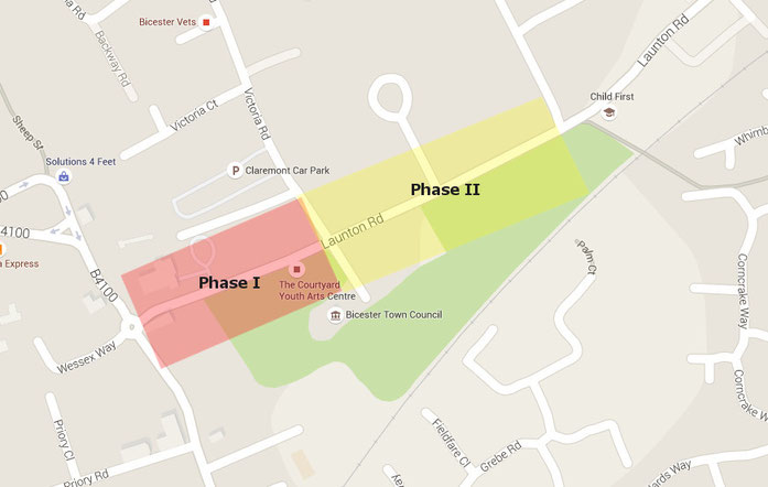 Timeline for Launton Road gas main maintenance in Bicester causing congestion and air pollution for the residents of Bicester and extra costs for businesses