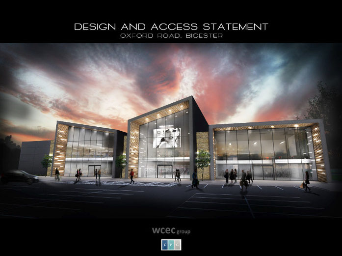 Consolidated Property Group's proposal for Bicester Gateway, a retail complex including Next, M&S, a Ben & Jerrys and a 24 hour gym.