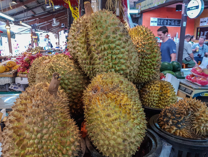 Die Frucht Durian