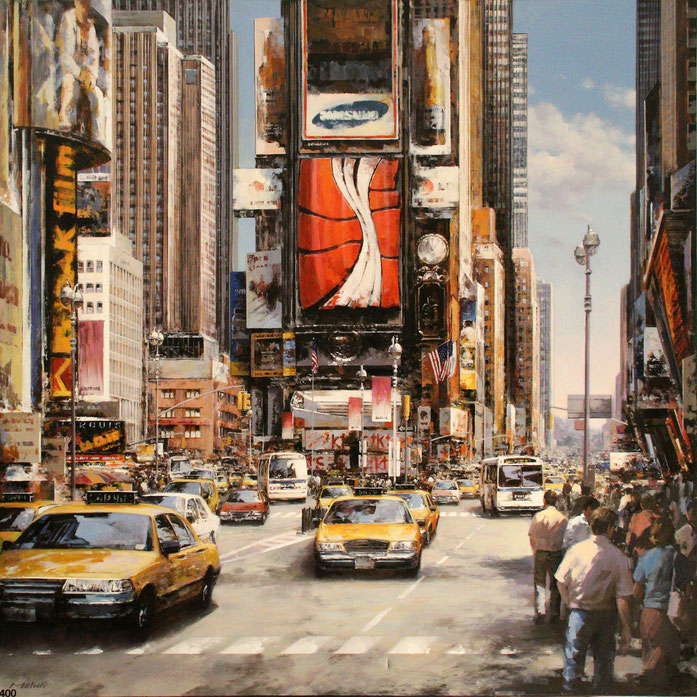 "New York", 100 cm x 100 cm