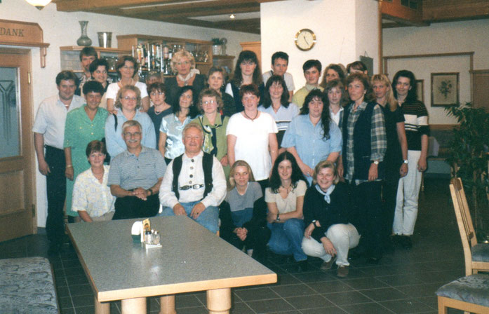 Mitarbeitertreffen ca. 1989