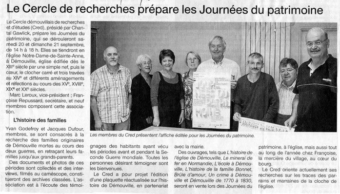 Erratum : Remplacer le sigle CRED par CDRE