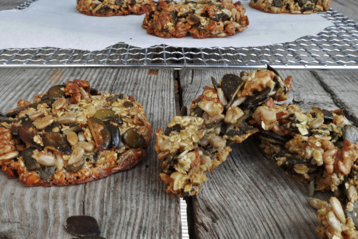 Kürbiskerncookies