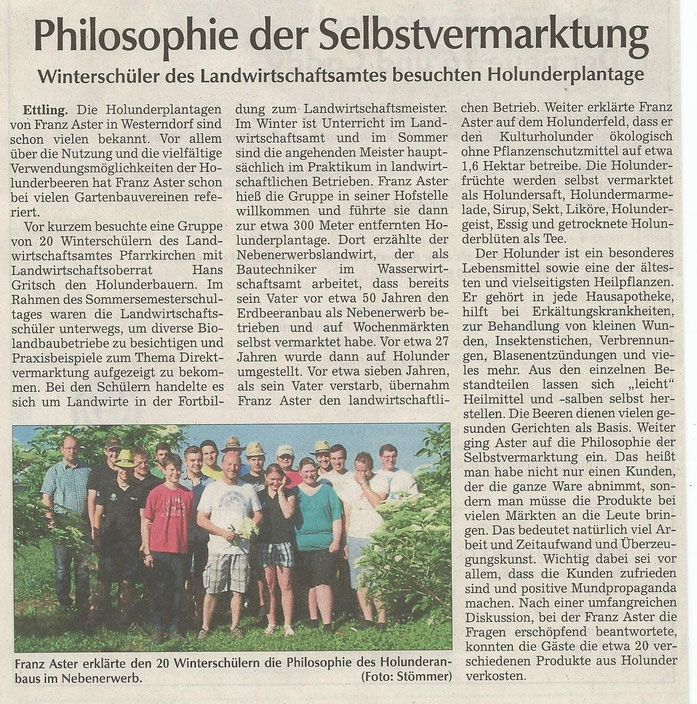 Landauer Zeitung vom 20. Juni 2015