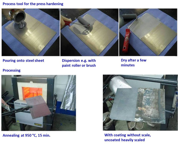 Air-drying anti scale for component parts and prototypes