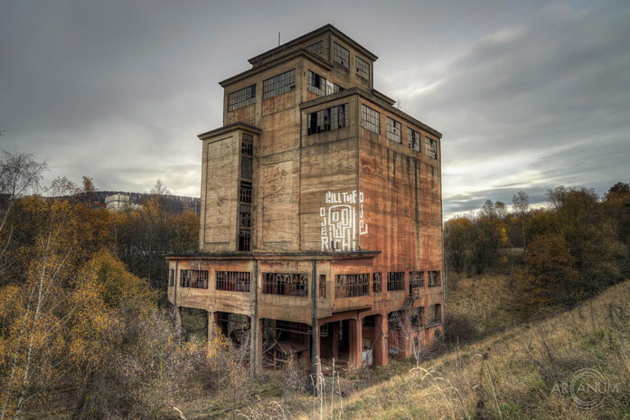 Abandoned Iron Ore Loading Silo