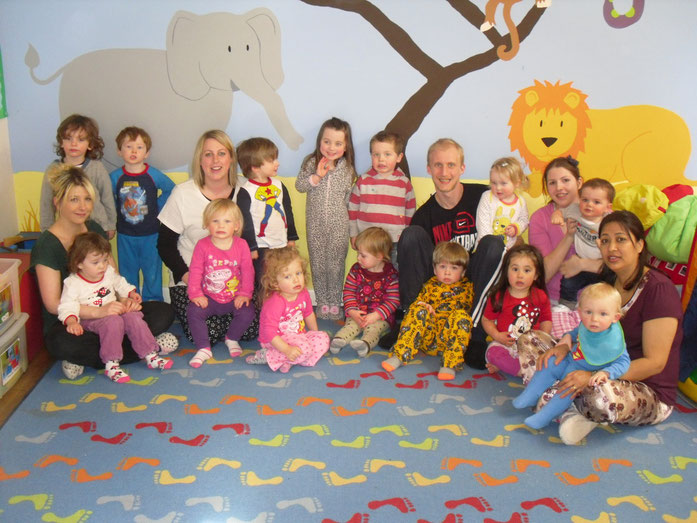 Sponsored Pyjama Day in aid of Air Ambulance - April 2013