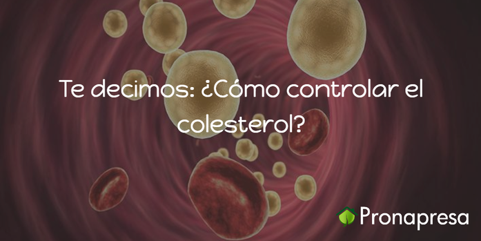 ¿Cómo controlar el Colesterol?
