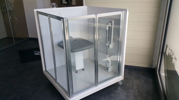 Cabine fermée plusieurs dimentions à choix