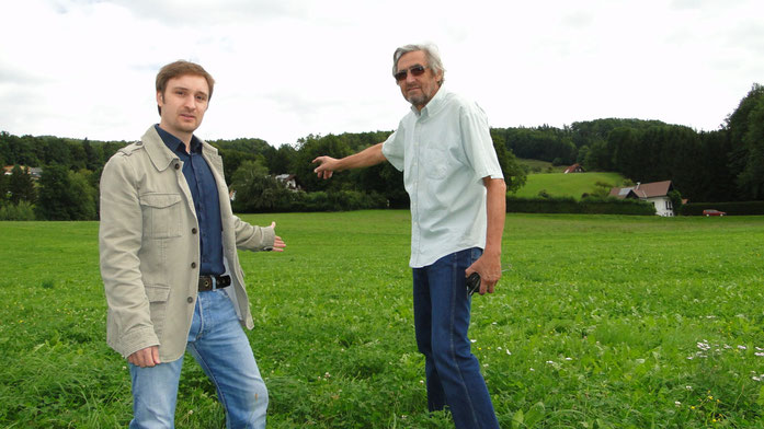 GR Rothbart und GR Binder setzen sich für den Erhalt der Natur ein. 