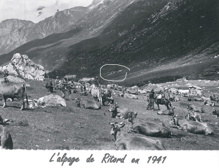 Ancienne photo Alpage 1941- credit CDC