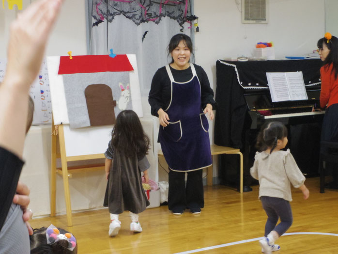 2歳児 うさぎさんのおうちです