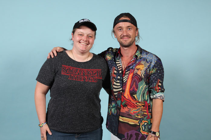 A photo op with Tom Felton