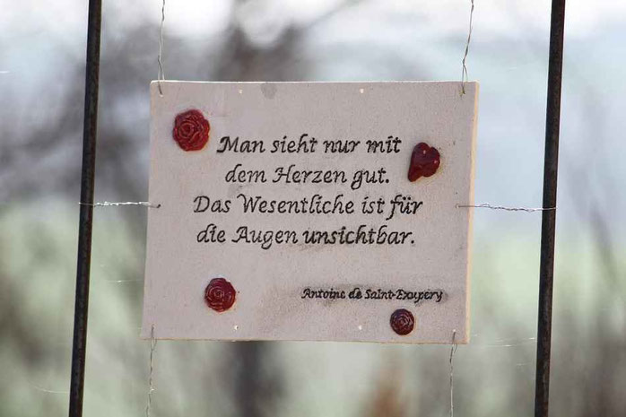 Spruch Schild Keramik Ton Töpfern
