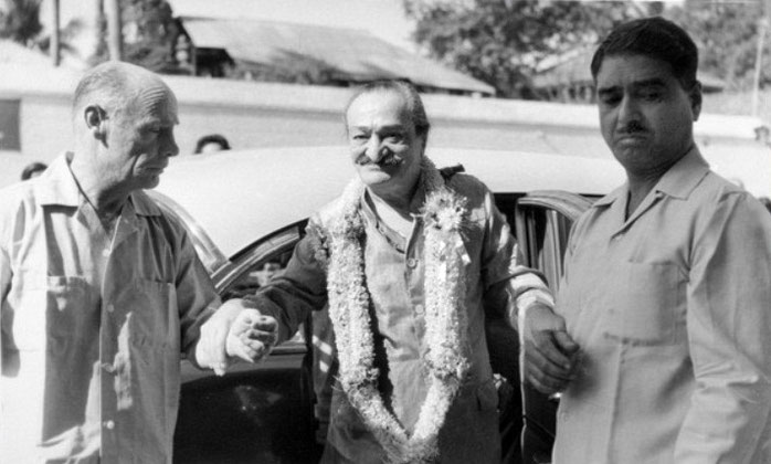 India ; Francis, Baba & Eruch Jessawala - Courtesy of MN Collection