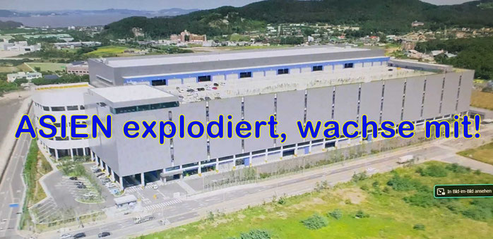 Im September 2021 eröffnete, das Logistic-Center Korea
