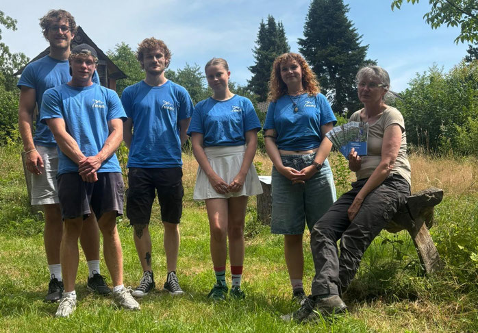 NABU-Werbeteam in Bad Pyrmont (Foto: Wesser)