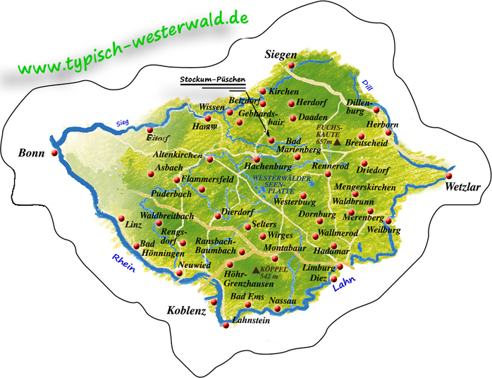 Westerwaldsteig - Lemmerhome