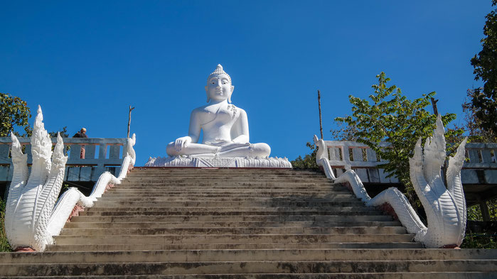 White Buddha in Pai