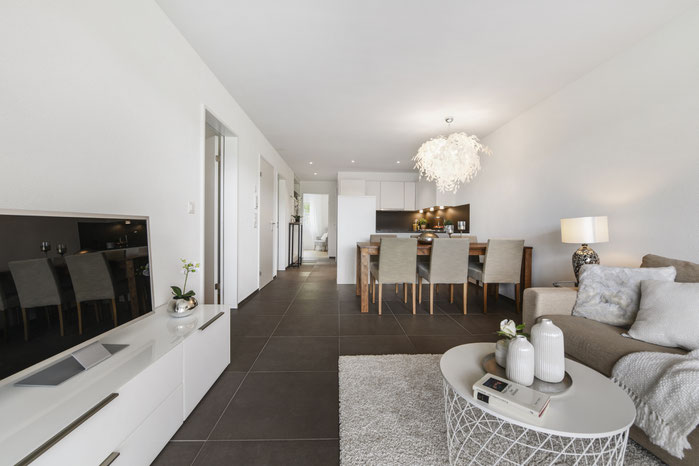 Home Staging Musterwohnung 3.5 Zimmer Puncto Vista Hallwil