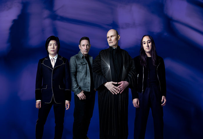 The Smashing Pumpkins aus Chicago gehören zweifelsohne zu den Wegbereitern des Alternative-Rocks. Die legendäre Band um Frontmann Billy Corgan beehrt am 3. August das "KSK Music Open" in Ludwigsburg. Foto: Promo