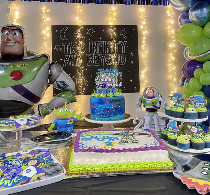 pastel de cumpleaños de buzz lightyear