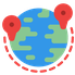Icone longue distance