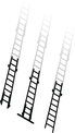 Scaling ladders as leaning ladder