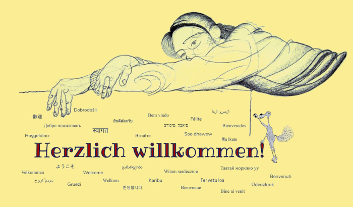 Herzlich willkommen! Welcome Bienvenidos Bienvenue Добро пожаловать