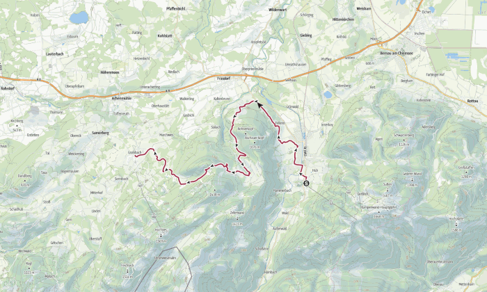 Etappe 12: Wanderung von Hohenaschau nach Samerberg