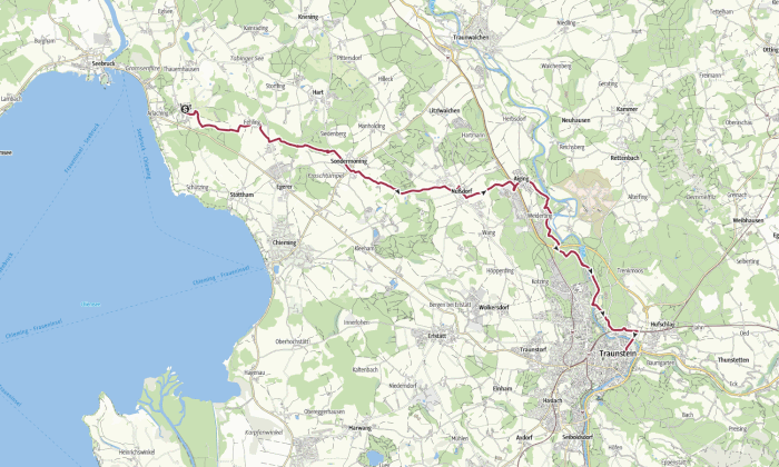 Etappe 42: Wanderung von Ising nach Traunstein