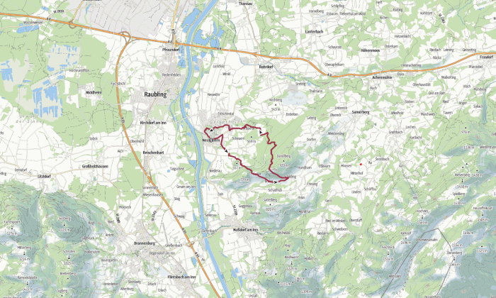 Tagestour 1: Wanderung von Neubeuern zu Dandlbergalm und Wolfsschlucht