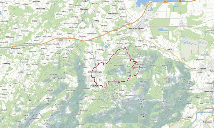 Tagestour 13: Wanderung von Hohenaschau zur Abendmahlkapelle und auf den Erlbergkopf