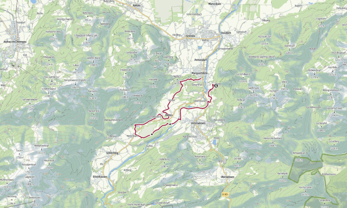 Etappe 37: Wanderung von Marquartstein durchs Achental