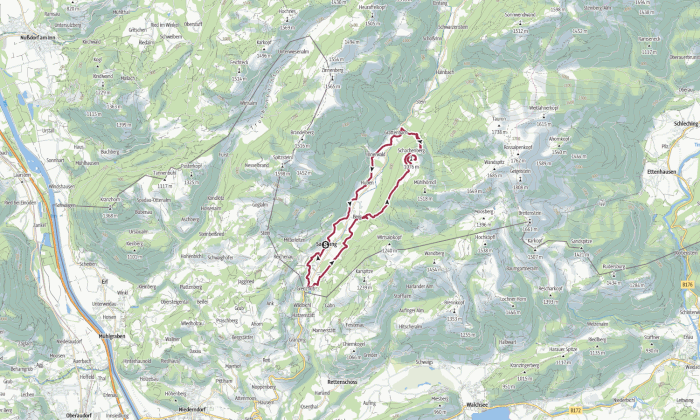 Tagestour 14: Wanderung von Sachrang auf den Schachenberg und durch das Priental