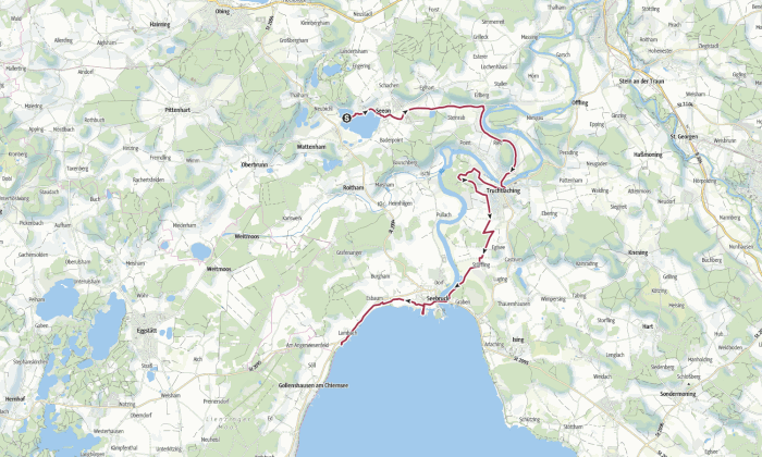 Etappe 20: Wanderung von Kloster Seeon zum Malerwinkel