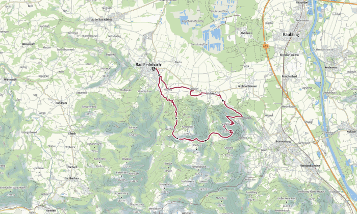 Tagestour W03: Wanderung von Bad Feilnbach ins Jenbachparadies und zum Sulzberg