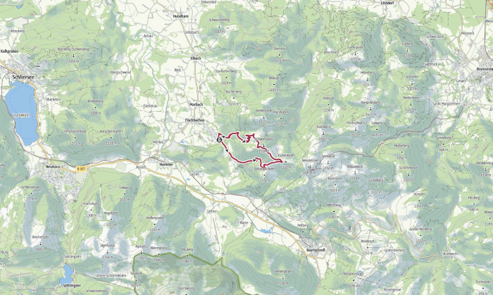 Tagestour W08: Bergtour von Birkenstein auf die Kirchwand und zur Kesselalm