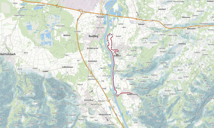 Etappe O04: Neubeuern - Nußdorf