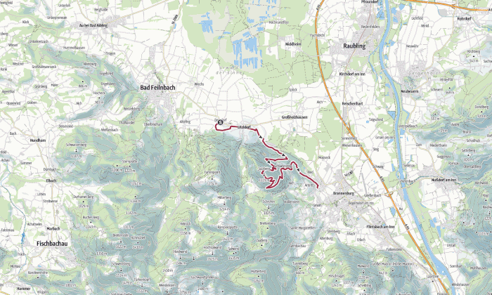 Etappe W10: Derndorf - Sulzberg - Brannenburg