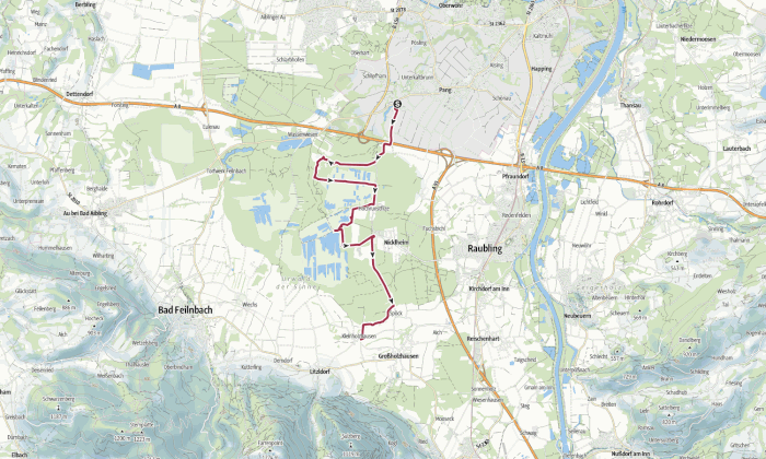 Etappe W02: Westerndorf - Kleinholzhausen