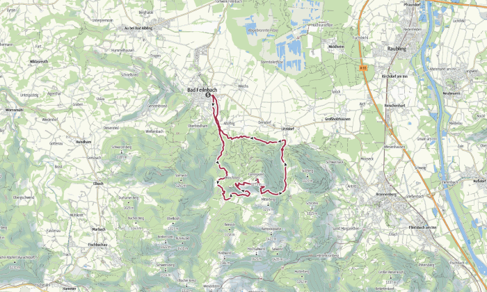 Tagestour W04: Wanderung von Bad Feilnbach zu Jenbachfall und Farrenpoint