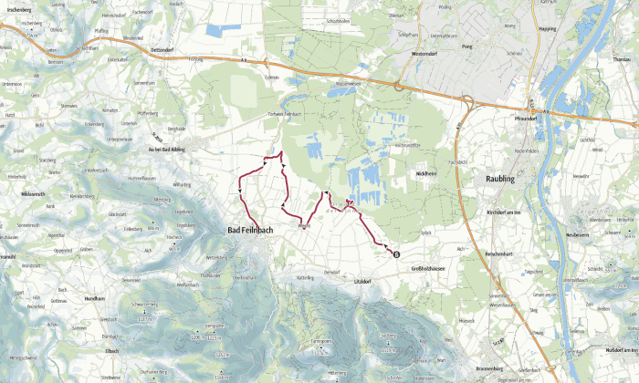 Etappe W03: Kleinholzhausen - Bad Feilnbach