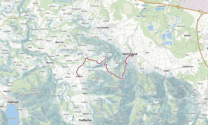 Etappe W04: Bad Feilnbach - Tregler Alm - Hundham