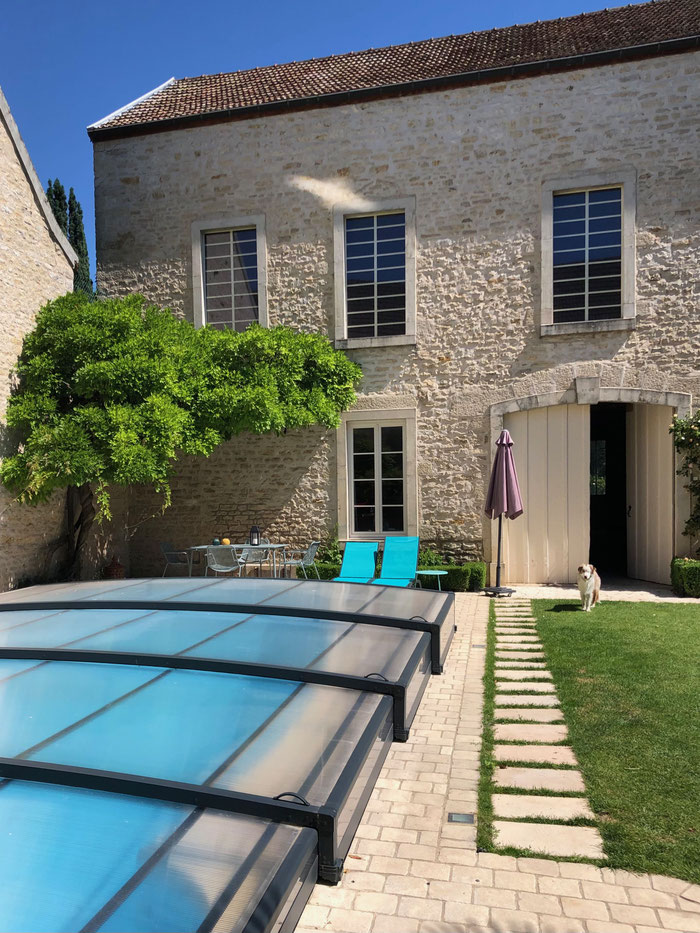 Jardin de la chambre d'hôtes Le Jardin à Meursault