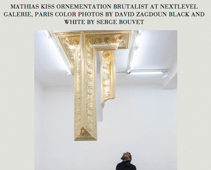 ©David Zagdoun, Mathias Kiss Galerie NextLevel